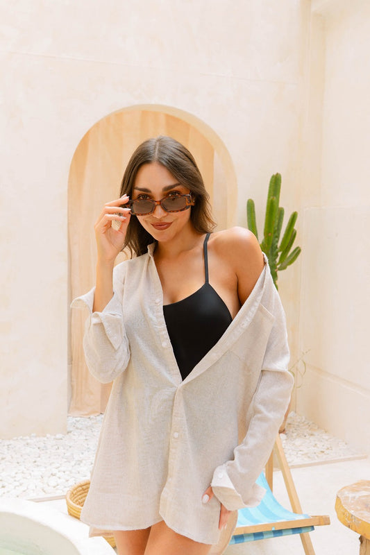 Sandstone Linen Shirt