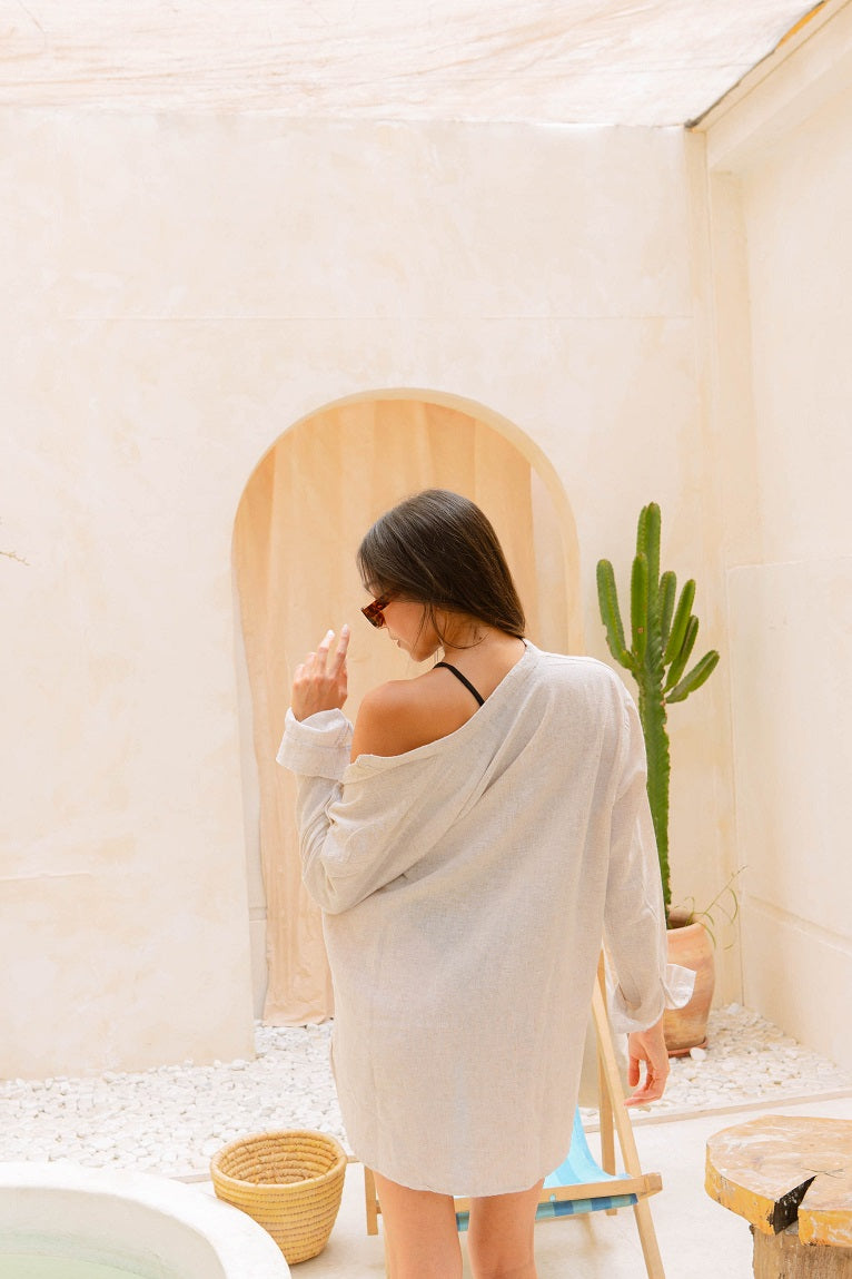 Sandstone Linen Shirt