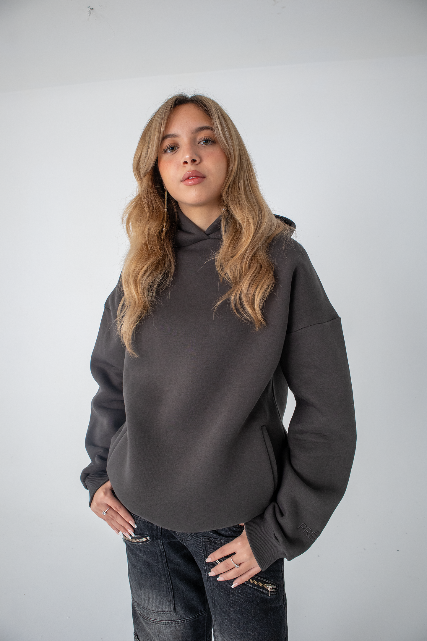 Stone Grey Core Comfort Hoodie