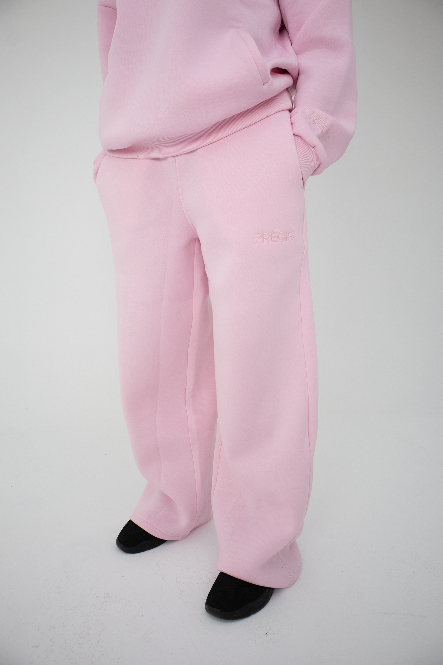 Blush Pink Street Chic Sweatpants