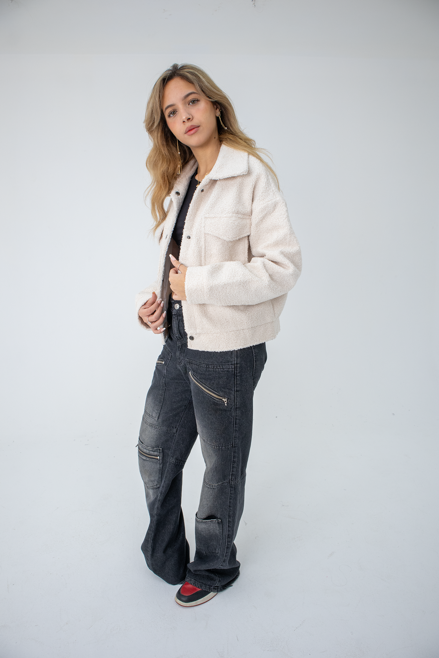 Ivory Urban Fleece Jacket